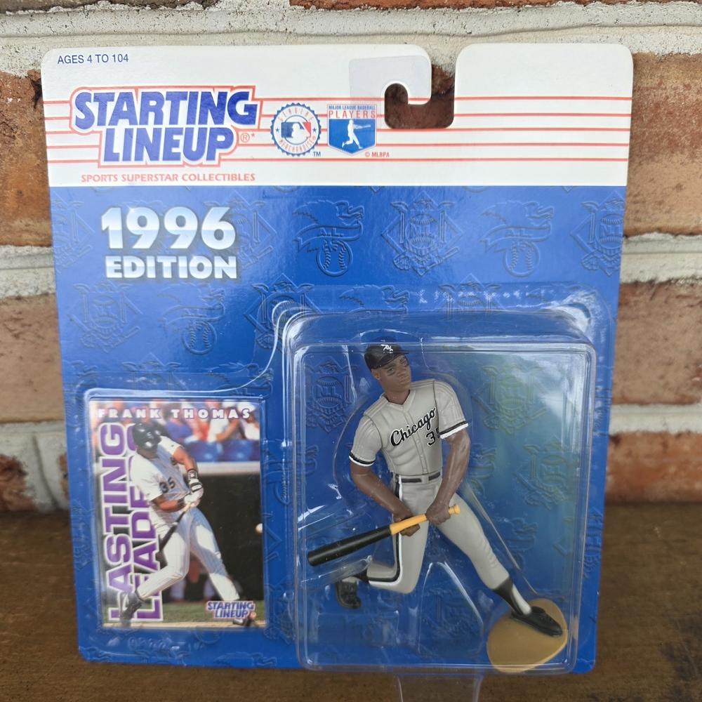 Starting Lineup 1996 Edition Frank Thomas Figure - White and Black